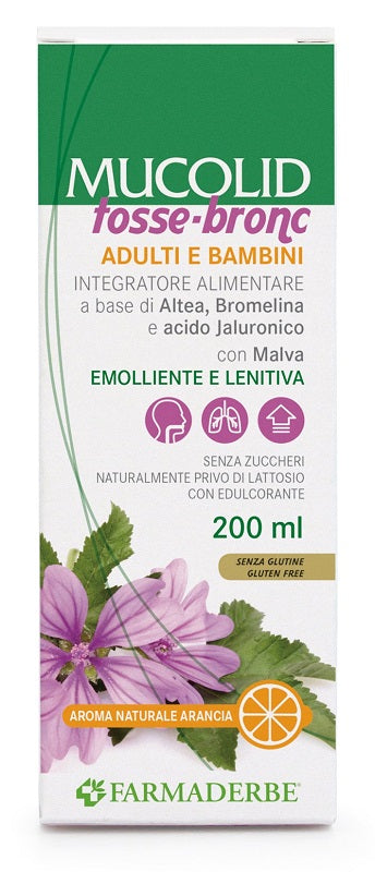 MUCOLID TOSSE BRONC 200ML ARA