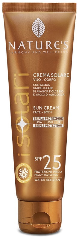 NATURE'S CREMA VISO CORPO SOLARE SPF25 75ML