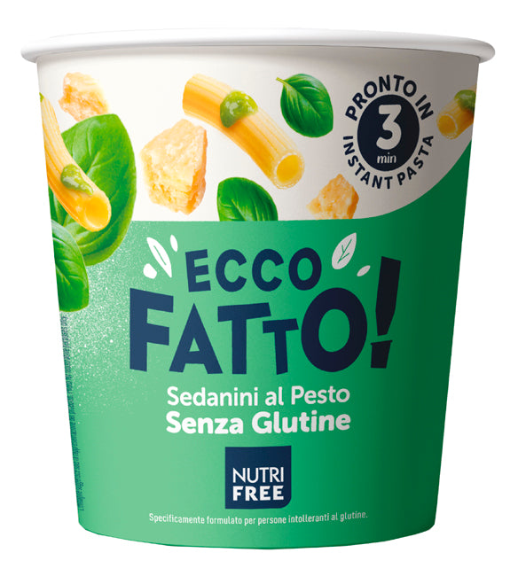 NUTRIFREE ECCO FATTO! SEDANINI AL PESTO 70G