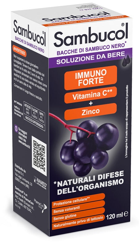 SAMBUCOL LIQUIDO DA BERE 120ML