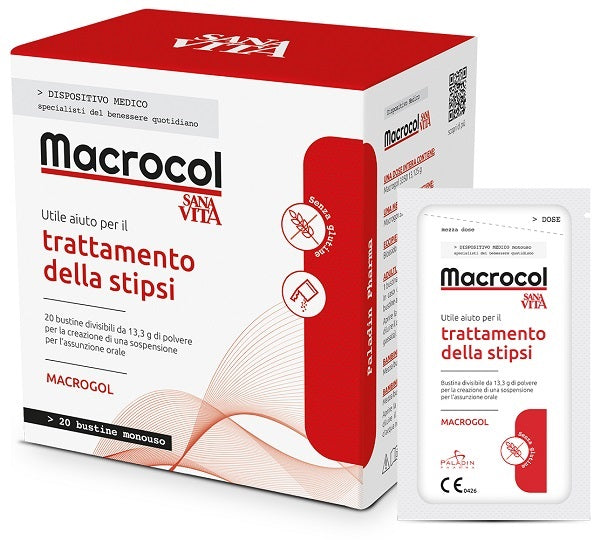 SANAVITA MACROCOL PLUS 20 BUSTE