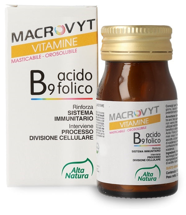 MACROVYT ACIDO FOLICO 40CPR