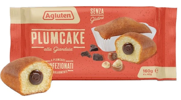 AGLUTEN PLUMCAKE ALLA GIANDUIA 160G