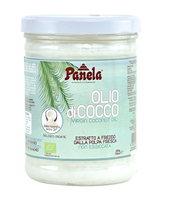 PANELA OLIO VERGINE COCCO 630G