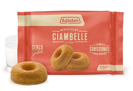 AGLUTEN CIAMBELLE AL LATTE 4PZ 55G