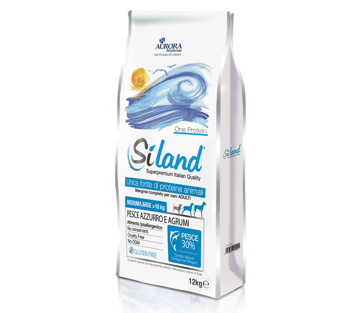 SILAND DIET ADULTI MEDIUM/LARGE PESCE AZZURRO E AGRUMI 12KG