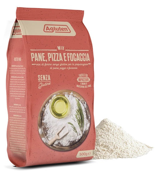 AGLUTEN MIX PANE, PIZZA E FOCACCIA 500G