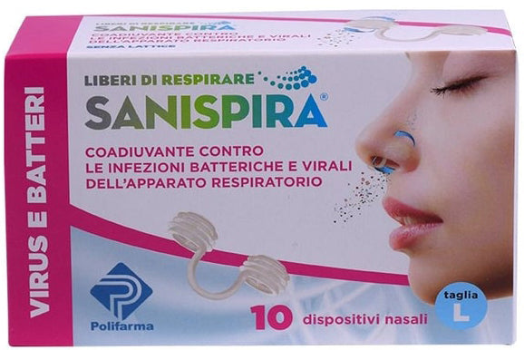 SANISPIRA VIRUS & BATTERI L 10