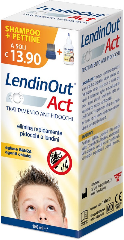 LENDINOUT ACT ANTIPIDOCCHI 150ML