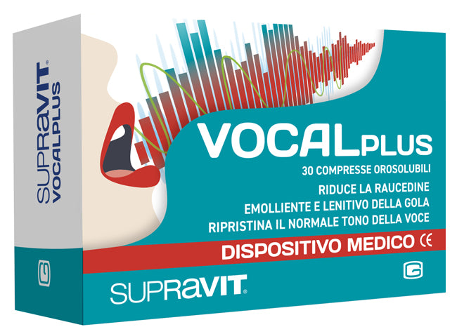 SUPRAVIT VOCALPLUS 30 COMPRESSE OROSOLUBILI