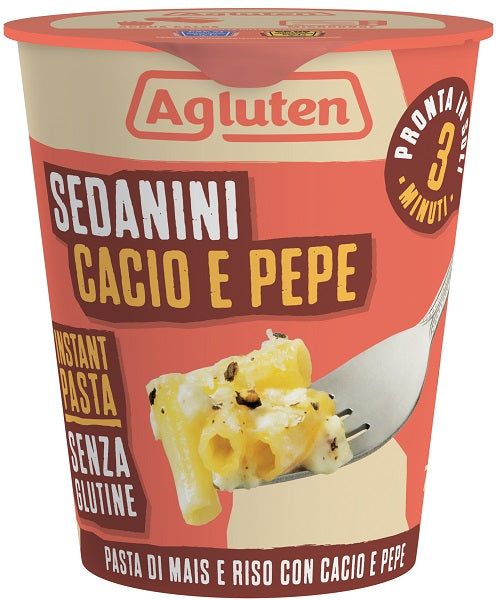 AGLUTEN SEDANINI CACIO PEPE 70G