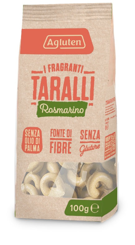 AGLUTEN TARALLI ROSMARINO 100G