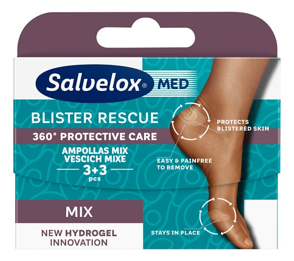 SALVELOX MED BLISTER RESCUE3+3