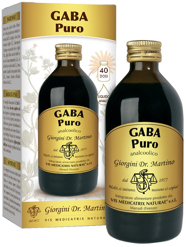 GABA PURO LIQUIDO ANALCOLICO 200ML
