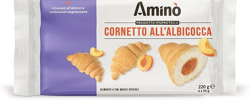 AMINO CORNETTO ALBICOCCA IPOPROTEICO 4PZ