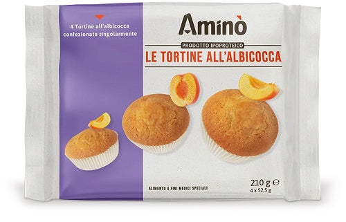 AMINO LE TORTINE ALBICOCCA IPOPROTEICHE 4PZ