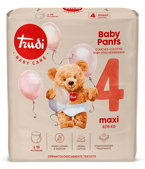 TRUDI BABY PANTS MX 8/15KG 19P