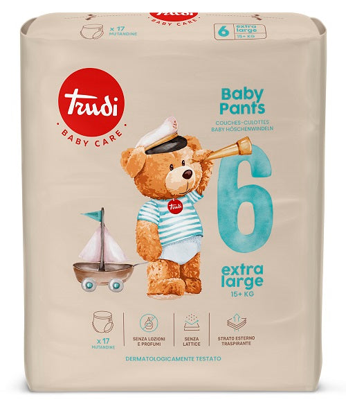 TRUDI BABY PANTS XL 15+KG 17PZ