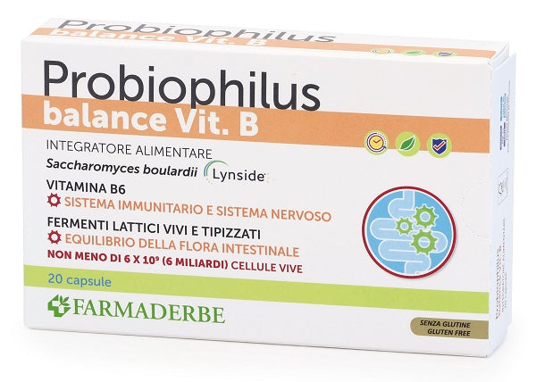 PROBIOPHILUS BALANCE VIT B 20