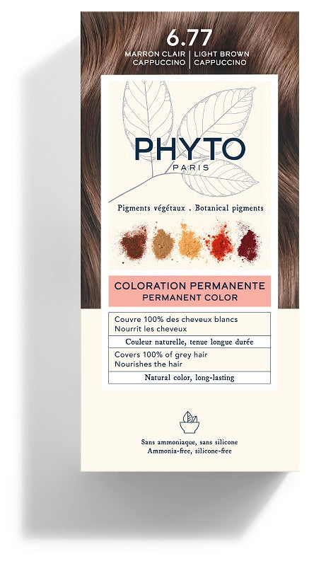 COLOR KIT 6,77 MARRONE CHIARO CAPPUCCINO