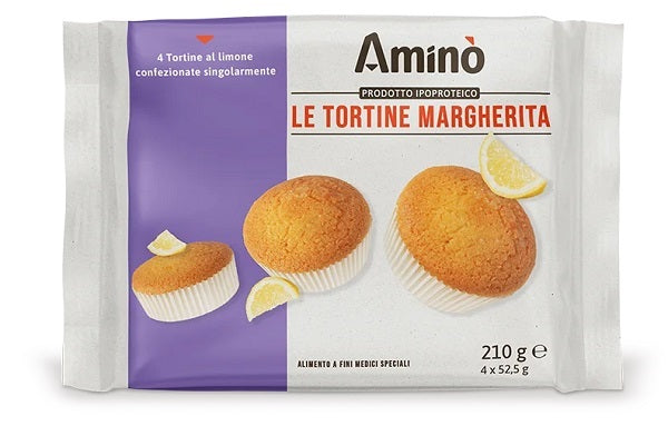 AMINO LE TORTINE MARGHERITA IPOPROTEICHE 4PZ