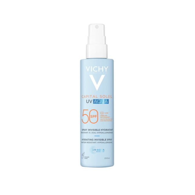 CAPITALSOLEIL UV AQUA SPRAY INVISIBILE SPF50 200ML VICHY