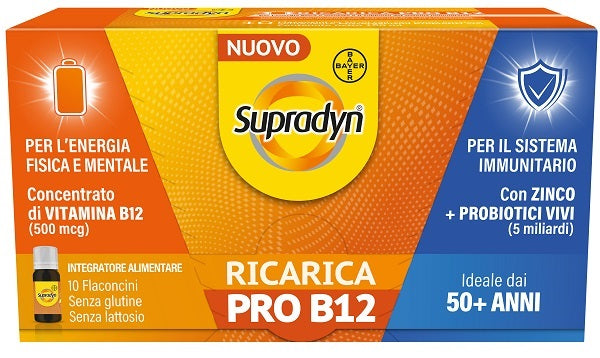 SUPRADYN RICARICA PRO B12 10FLX10ML