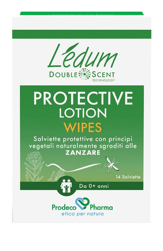 LEDUM DS PROT LOTION WIPES 14 SALVIETTINE