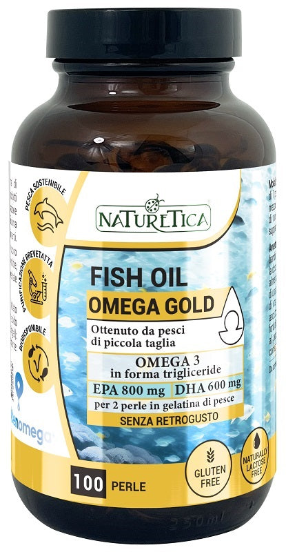 FISH OIL OMEGA GOLD 100PRL