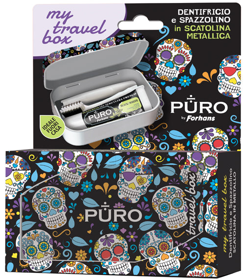 FORHANS MY TRAVEL BOX TESCHI MESSICANI NERI (SPAZZOLINO + DENTIFRICIO)