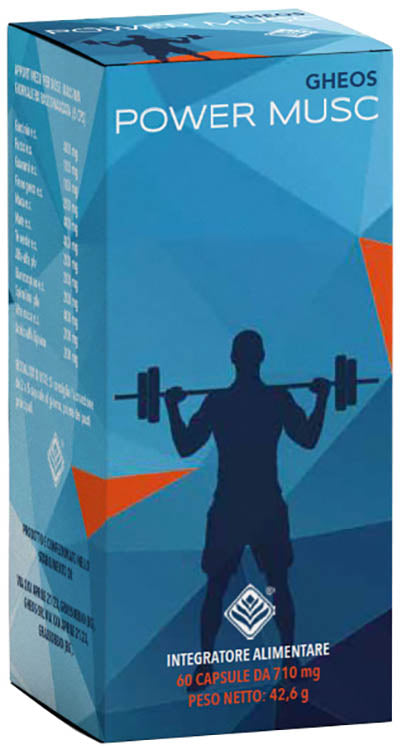 GHEOS POWER MUSC 60CPS