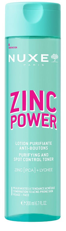 NUXE ZINC POWER LOZIONE PURIFICANTE E ANTI-IMPERFEZIONI 200ML