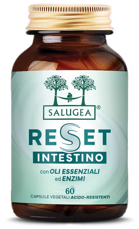 RESET INTESTINO SALUGEA – BENESSERE DELL'INTESTINO – 60 CAPSULE