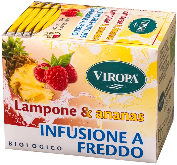 VIROPA INFUSO FREDDO LAMPONE E ANANAS BIO 15FILTRI