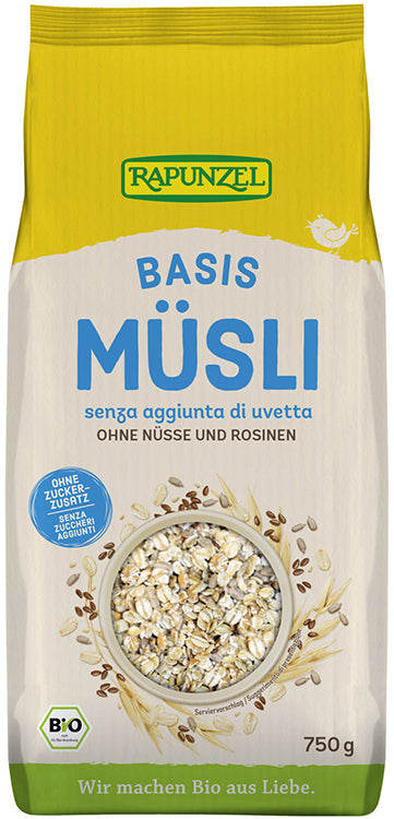 RAPUNZEL BASIS MUESLI 750G