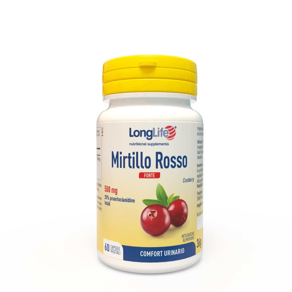 LONGLIFE MIRTILLO ROSSO FORTE 60CPS
