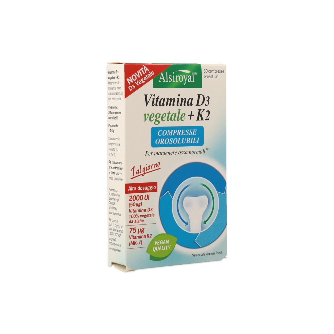 VITAMINA D3(2000U.I.) VEGETALE +K2