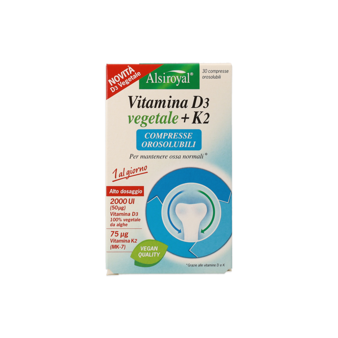 VITAMINA D3(2000U.I.) VEGETALE +K2