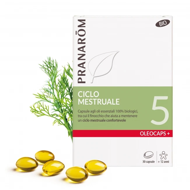 PRANAROM OLEOCAPS 5 CICLO MESTRUALE