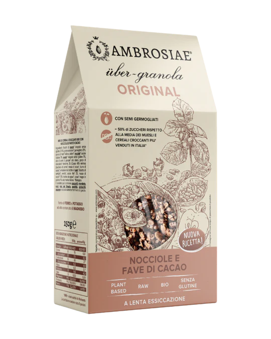 UBERGRANOLA NOCCIOLE FAVE CACAO 250G