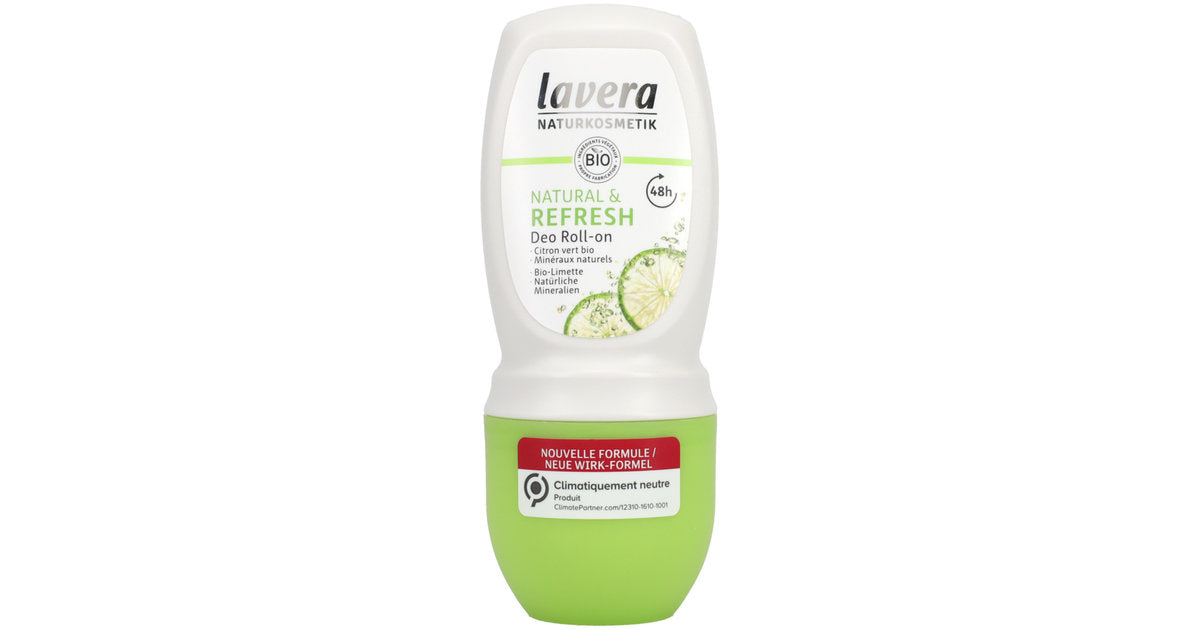 DEODORANTE ROLL ON NATURAL E REFRESH LAVERA 50ML