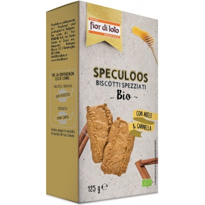 BISCOTTI SPECULOOS CRUSCA MIELE CANNELLA 125G
