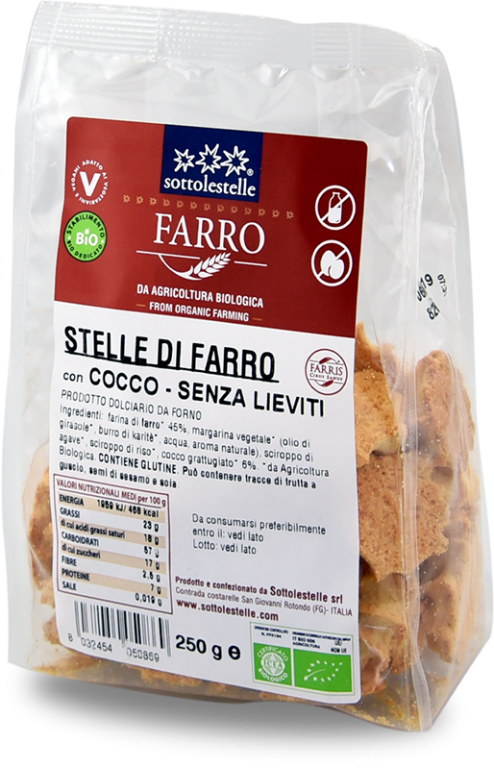 STELLE FARRO AL COCCO 250G