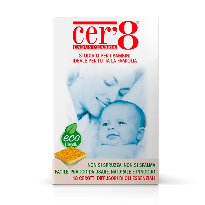 CER'8 REPELLENTE ANTIZANZARE 48 CUSCINETTI