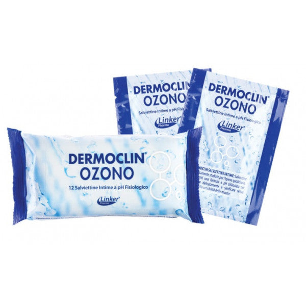 DERMOCLIN SALVIETTINE INTIME OZONO 12PZ