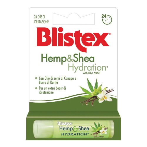 BLISTEX HEMP&SHEA HYDRATION VANILLA MINT STICK