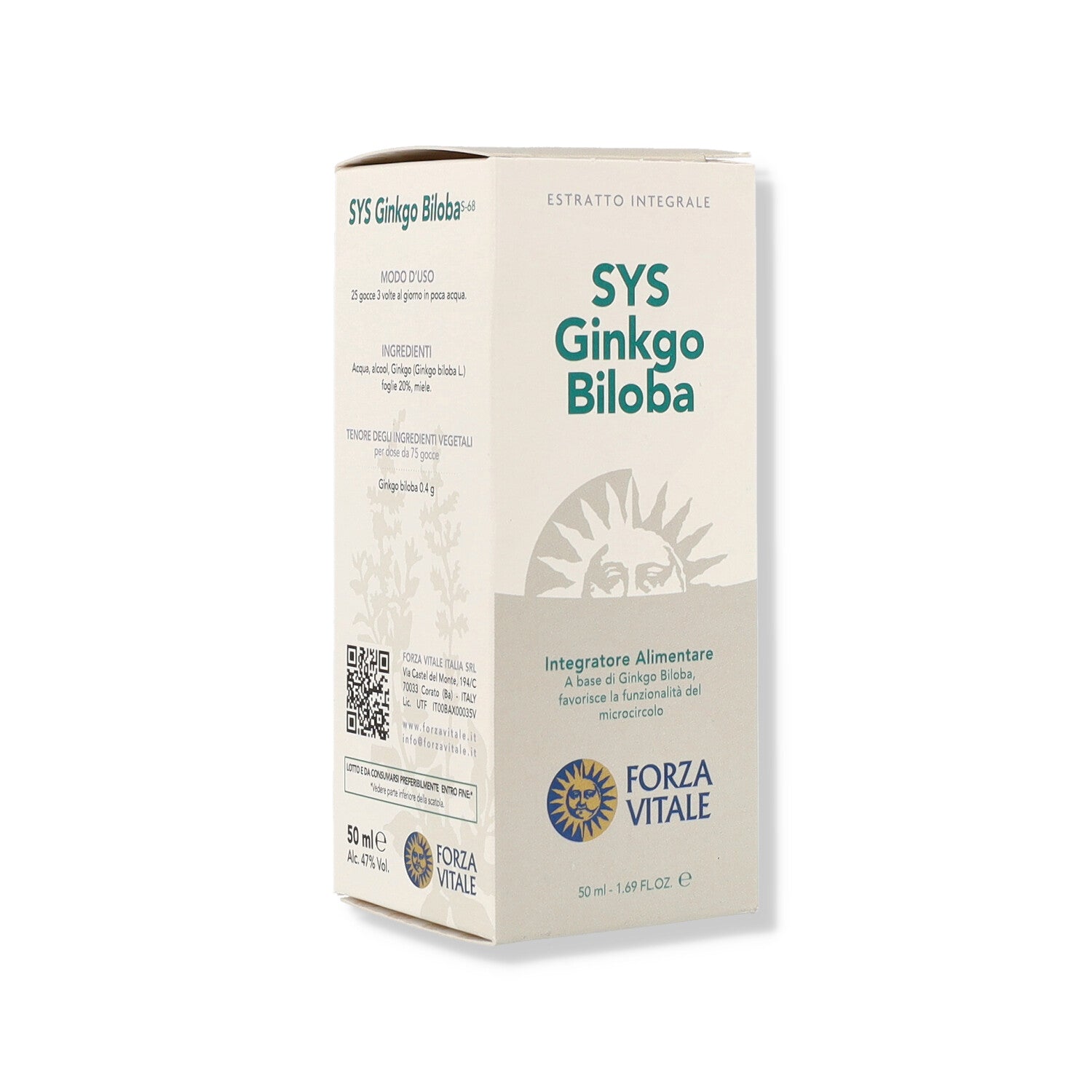 SYS GINKGO BILOBA GOCCE 50ML