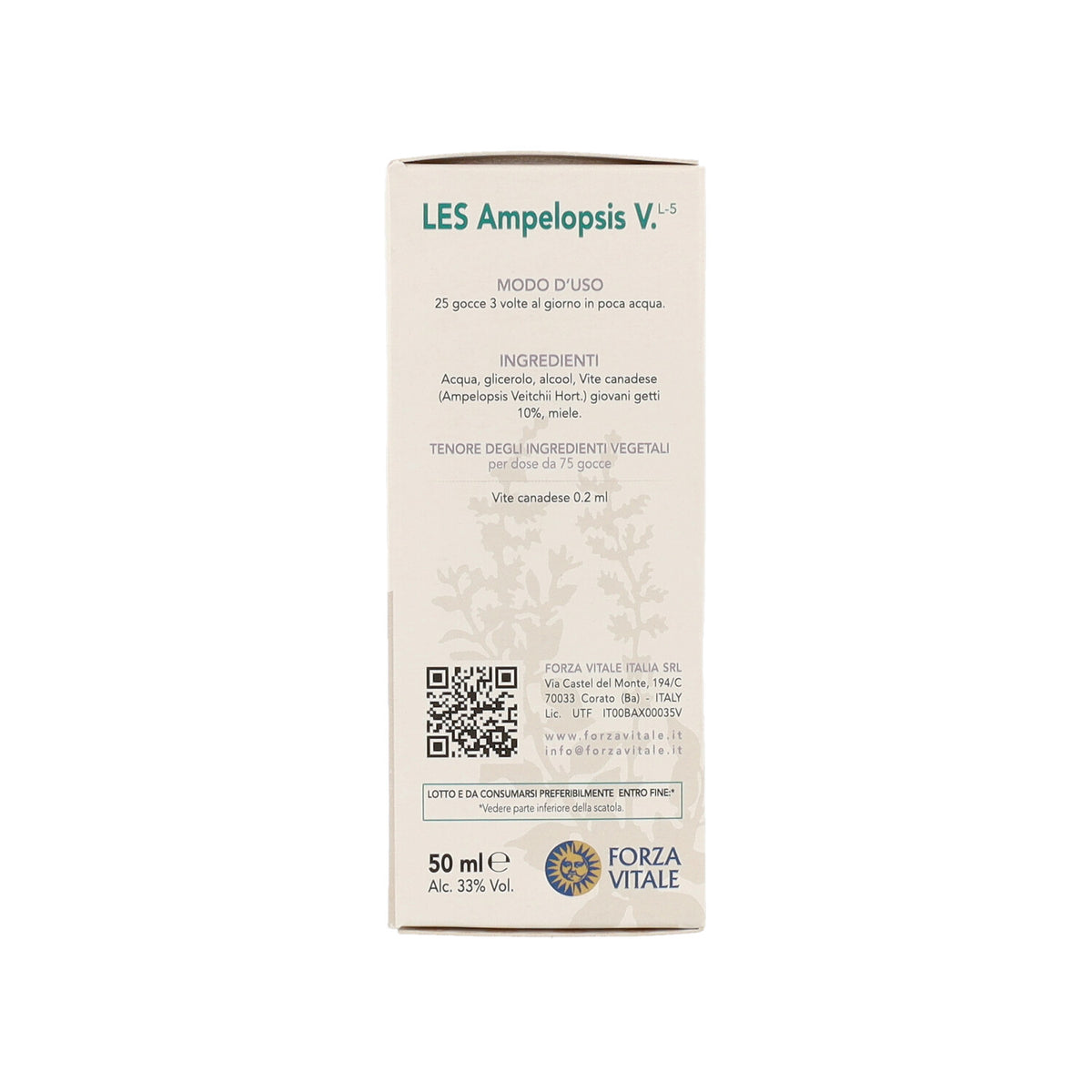 LES AMPELOPSIS WEITCHII GOCCE 50ml