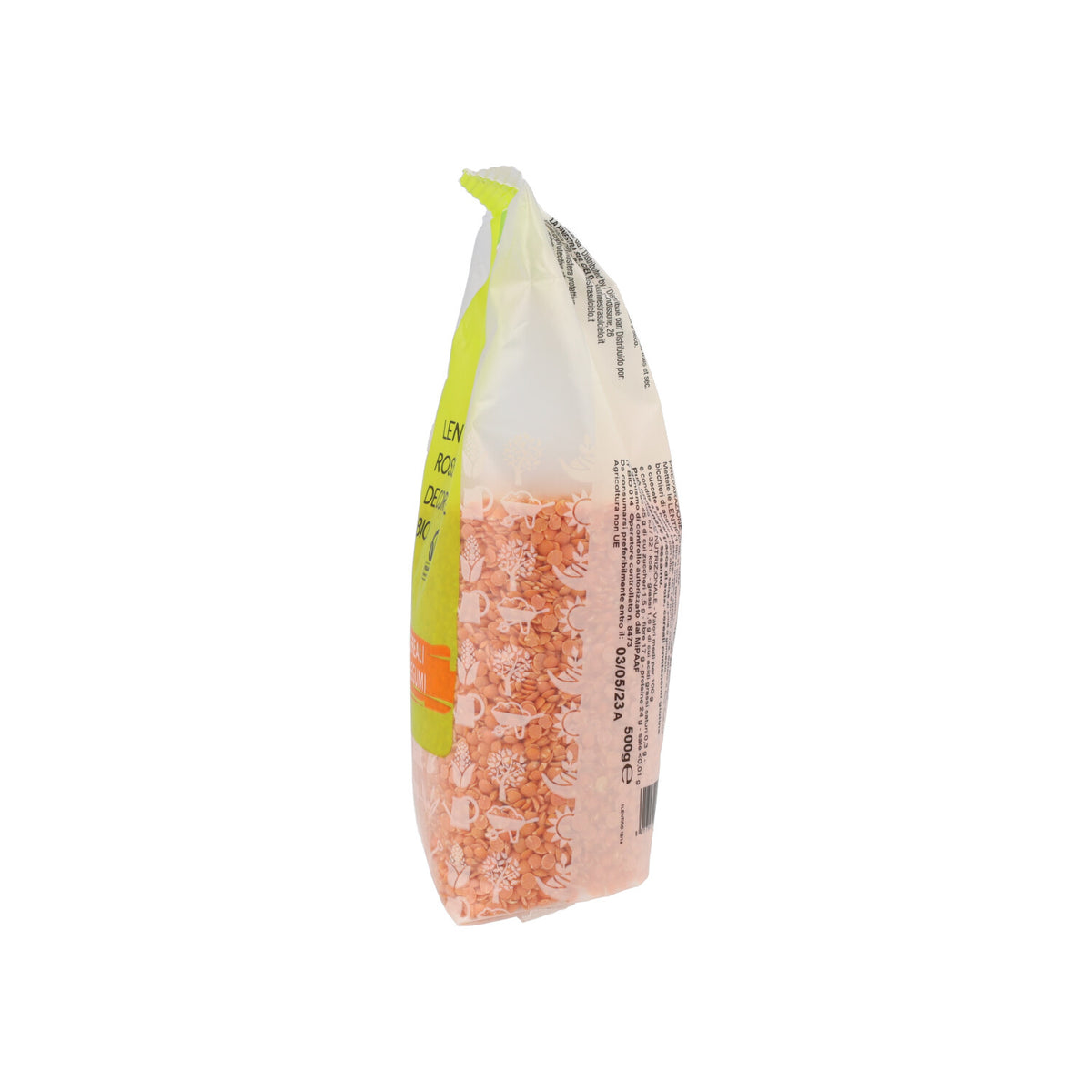 LENTICCHIE ROSSE DECORTICATE BIO 500G