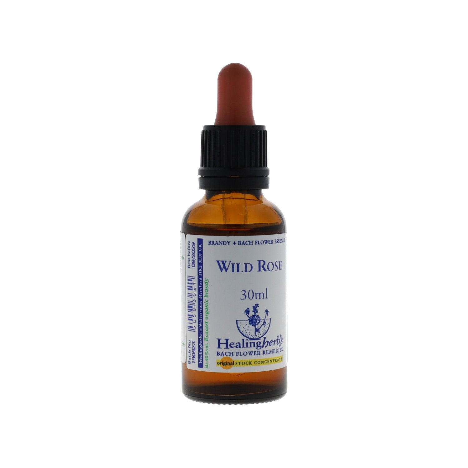 FIORI DI BACH HEALING HERBS WILD ROSE 30ML